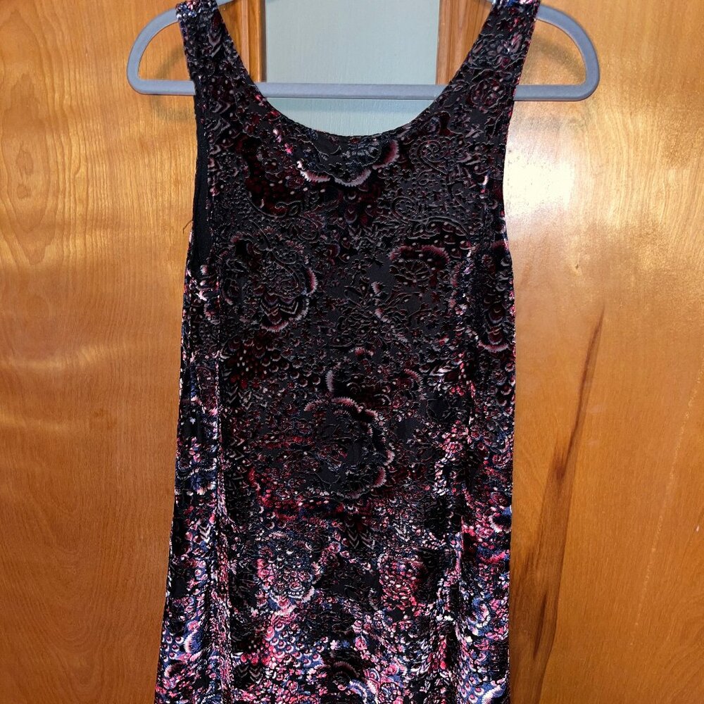 Velvet Burnout Dress